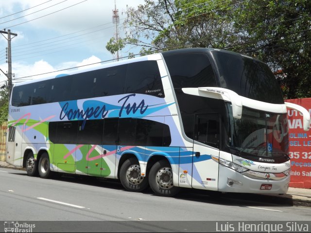 ComperTur Transportes Turísticos 12250 na cidade de Varginha, Minas Gerais, Brasil, por Luis Henrique Silva. Número da foto: #3787611.