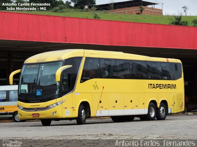 Viação Itapemirim 60631 na cidade de João Monlevade, Minas Gerais, Brasil, por Antonio Carlos Fernandes. ID da foto: 3789262.