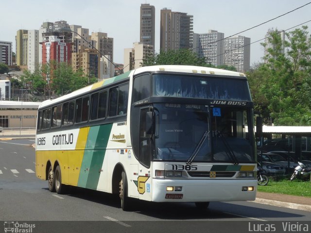 Empresa Gontijo de Transportes 11385 na cidade de Ribeirão Preto, São Paulo, Brasil, por Lucas Vieira. Número da foto: #3788699.