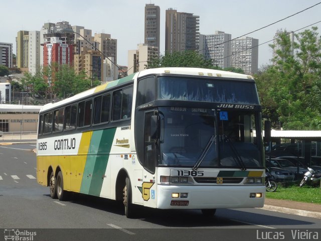 Empresa Gontijo de Transportes 11385 na cidade de Ribeirão Preto, São Paulo, Brasil, por Lucas Vieira. ID da foto: 3788699.