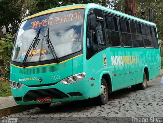 FAOL - Friburgo Auto Ônibus 450 na cidade de Nova Friburgo, Rio de Janeiro, Brasil, por Thiago Silva. Número da foto: #3789858.