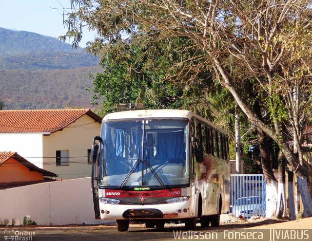 Viação Serro 1590 na cidade de Conceição do Mato Dentro, Minas Gerais, Brasil, por Welisson  Oliveira. Número da foto: #3789786.