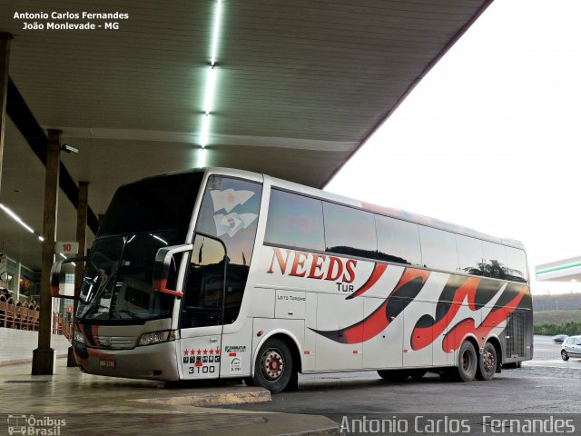 Needs Tur 3100 na cidade de João Monlevade, Minas Gerais, Brasil, por Antonio Carlos Fernandes. Número da foto: #3790642.