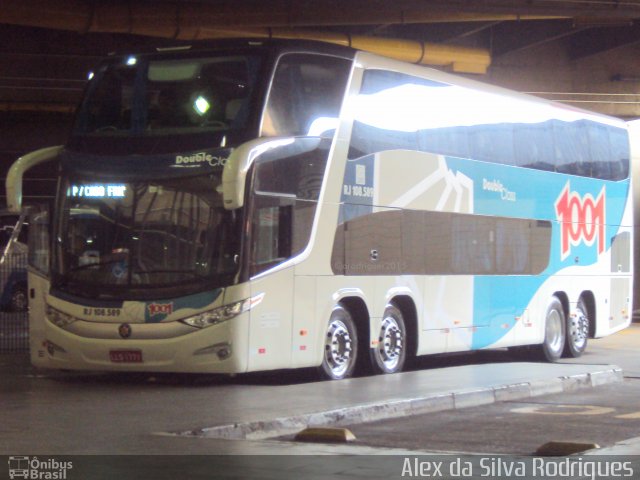 Auto Viação 1001 RJ 108.589 na cidade de São Paulo, São Paulo, Brasil, por Alex da Silva Rodrigues. ID da foto: 3790966.