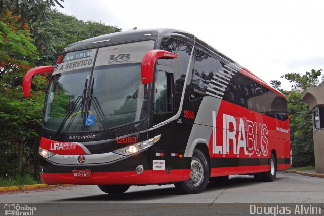 Lirabus 12083 na cidade de São Paulo, São Paulo, Brasil, por Douglas Alvim. Número da foto: #3791915.