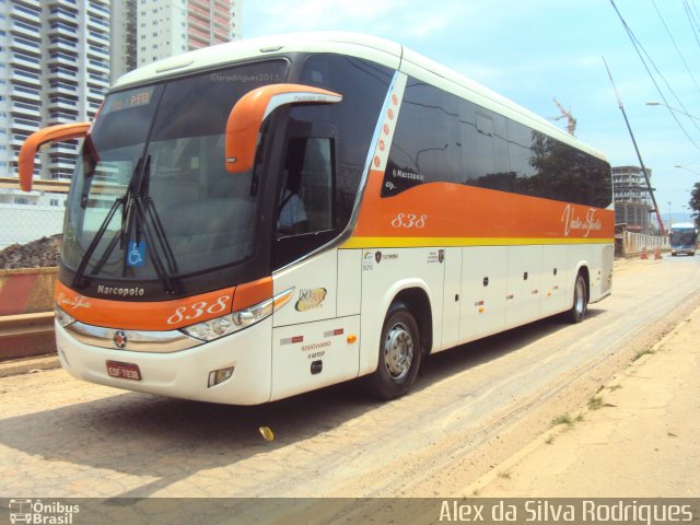 Viação Vale do Tietê 838 na cidade de São Paulo, São Paulo, Brasil, por Alex da Silva Rodrigues. Número da foto: #3790994.