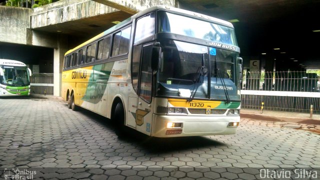 Empresa Gontijo de Transportes 11320 na cidade de Belo Horizonte, Minas Gerais, Brasil, por Otávio Silva. ID da foto: 3790599.