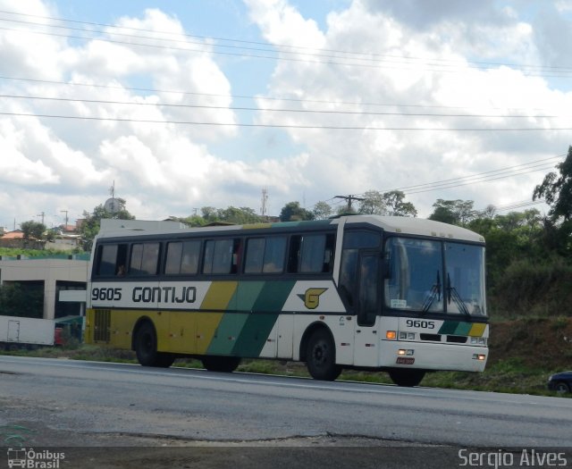 Empresa Gontijo de Transportes 9605 na cidade de Ribeirão das Neves, Minas Gerais, Brasil, por Sergio Alves. ID da foto: 3793269.