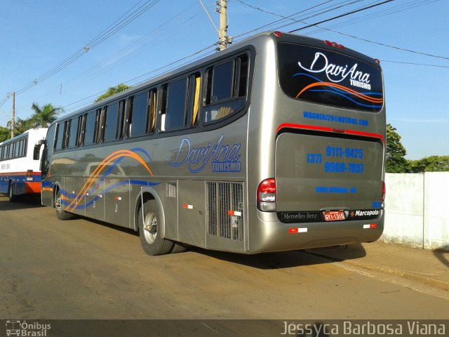 Davi Ana Turismo 203 na cidade de Martinho Campos, Minas Gerais, Brasil, por Jéssyca Barbosa Viana. Número da foto: #3792858.