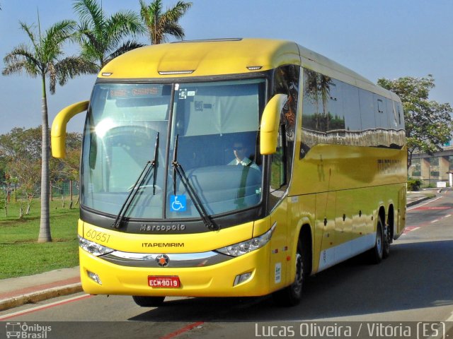 Viação Itapemirim 60651 na cidade de Vitória, Espírito Santo, Brasil, por Lucas Oliveira. Número da foto: #3793782.