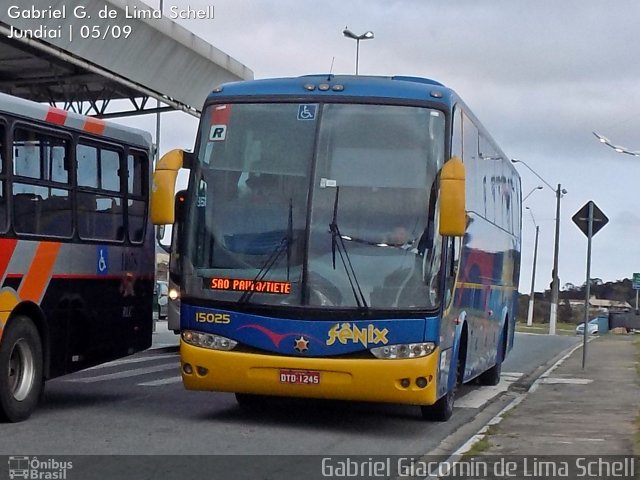 Rápido Expresso Fênix Viação 15025 na cidade de Jundiaí, São Paulo, Brasil, por Gabriel Giacomin de Lima. Número da foto: #3794151.