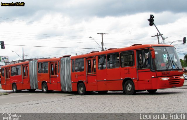 Viação Tamandaré KE848 na cidade de Curitiba, Paraná, Brasil, por Leonardo Fidelli. Número da foto: #3794049.