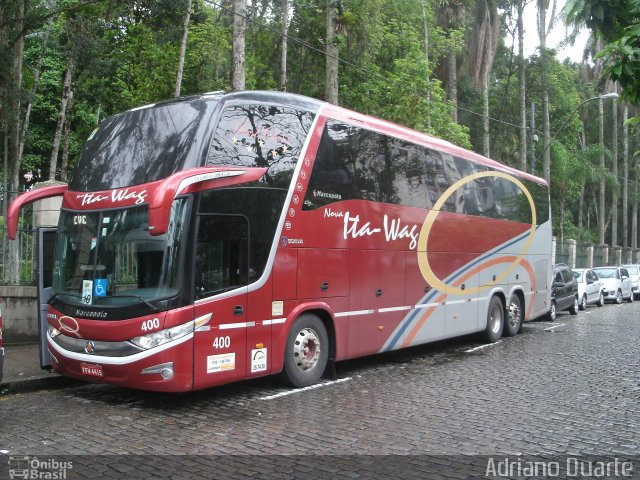 Nova Ita-Wag Transportes 400 na cidade de Petrópolis, Rio de Janeiro, Brasil, por Adriano Duarte. ID da foto: 3793158.