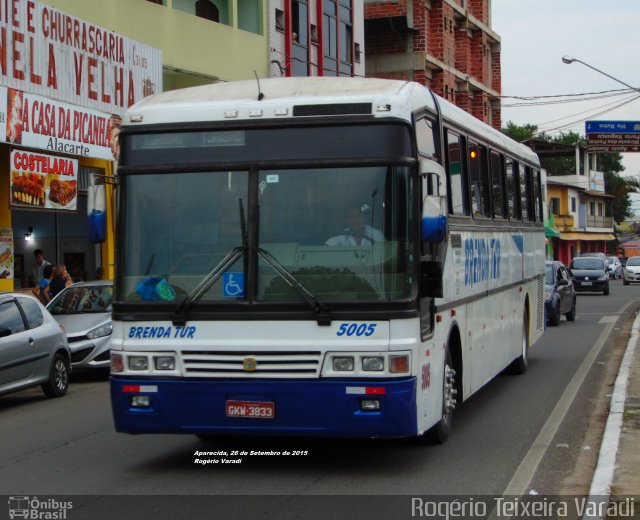 Brenda Turismo 5005 na cidade de Aparecida, São Paulo, Brasil, por Rogério Teixeira Varadi. Número da foto: #3795500.