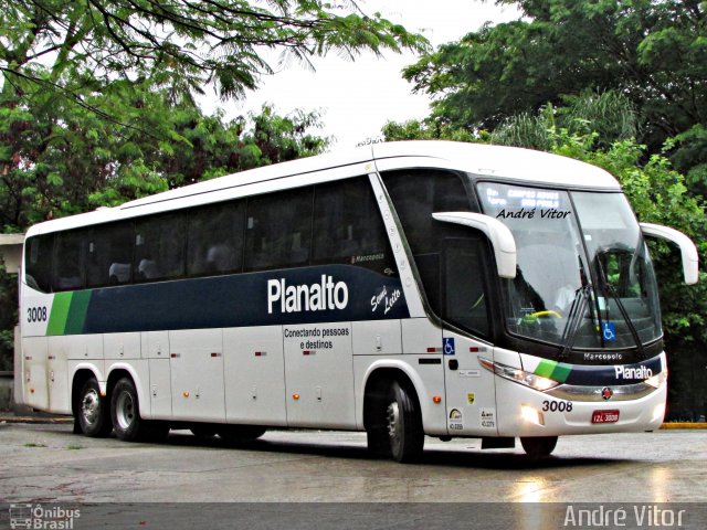 Planalto Transportes 3008 na cidade de São Paulo, São Paulo, Brasil, por André Vitor  Silva dos Santos. ID da foto: 3796842.