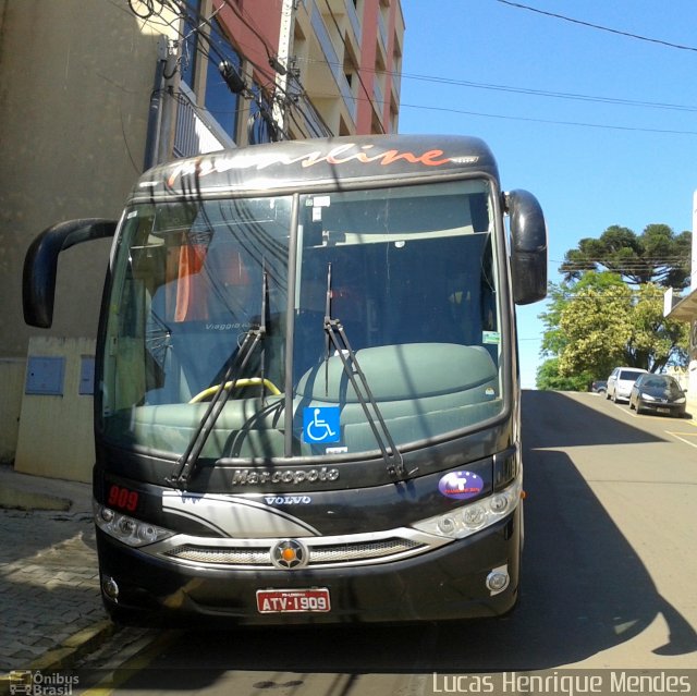 Transline 909 na cidade de Guarapuava, Paraná, Brasil, por Lucas Henrique Mendes. Número da foto: #3795762.