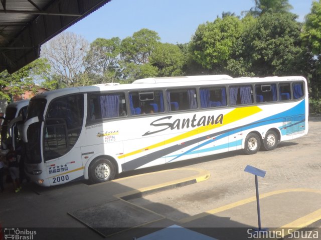 Empresas de Transportes Santana e São Paulo 2000 na cidade de Valença, Bahia, Brasil, por Samuel Souza. Número da foto: #3795132.