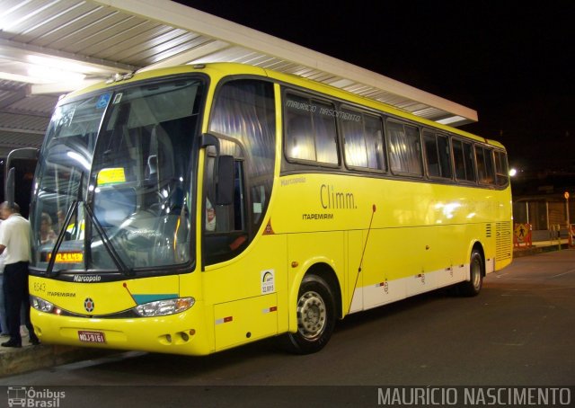 Viação Itapemirim 8543 na cidade de Belo Horizonte, Minas Gerais, Brasil, por Maurício Nascimento. Número da foto: #3796857.