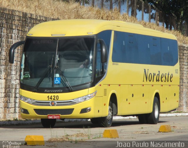 Viação Nordeste 1420 na cidade de Natal, Rio Grande do Norte, Brasil, por Joao Paulo Nascimento Silva. Número da foto: #3799049.