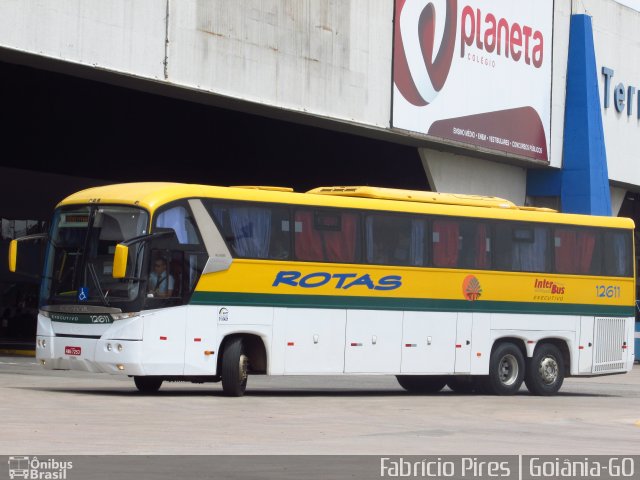 RodeRotas - Rotas de Viação do Triângulo 12611 na cidade de Goiânia, Goiás, Brasil, por Fabrício  Francisco Pires. ID da foto: 3798065.