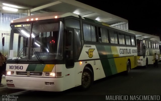 Empresa Gontijo de Transportes 10360 na cidade de Belo Horizonte, Minas Gerais, Brasil, por Maurício Nascimento. Número da foto: #3798941.