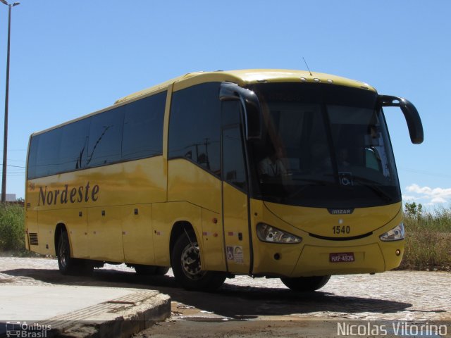 Viação Nordeste 1540 na cidade de Mossoró, Rio Grande do Norte, Brasil, por Nícolas Vitorino Lopes. Número da foto: #3798436.