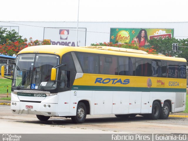 RodeRotas - Rotas de Viação do Triângulo 62604 na cidade de Goiânia, Goiás, Brasil, por Fabrício  Francisco Pires. ID da foto: 3798035.