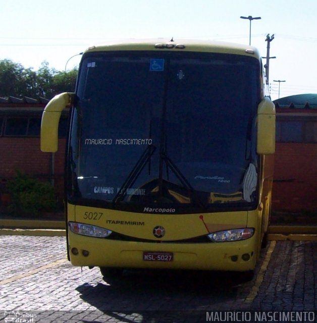 Viação Itapemirim 5027 na cidade de Belo Horizonte, Minas Gerais, Brasil, por Maurício Nascimento. ID da foto: 3800989.