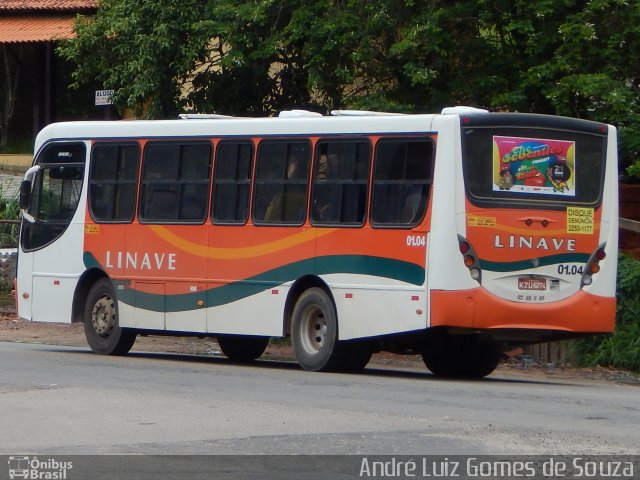 Linave Transportes 01.04 na cidade de Miguel Pereira, Rio de Janeiro, Brasil, por André Luiz Gomes de Souza. ID da foto: 3800415.