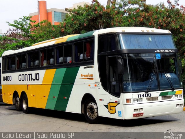 Empresa Gontijo de Transportes 11400 na cidade de São Paulo, São Paulo, Brasil, por Caio César de Freitas Lopes. ID da foto: 3800878.