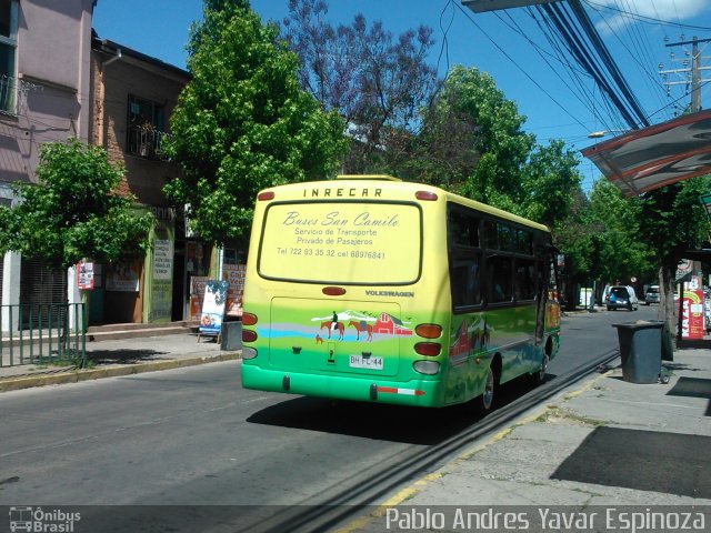 Buses San Camilo 44 na cidade de Santa Cruz, Colchagua, Libertador General Bernardo O'Higgins, Chile, por Pablo Andres Yavar Espinoza. Número da foto: #3801151.