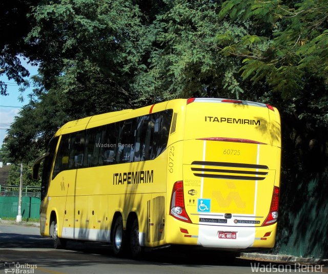 Viação Itapemirim 60725 na cidade de São Paulo, São Paulo, Brasil, por Wadson Rener. ID da foto: 3800969.