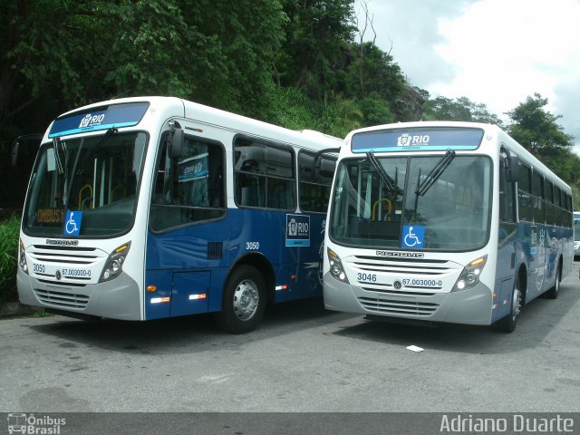 Unitour Transportes e Turismo 3046 na cidade de Petrópolis, Rio de Janeiro, Brasil, por Adriano Duarte. ID da foto: 3800020.