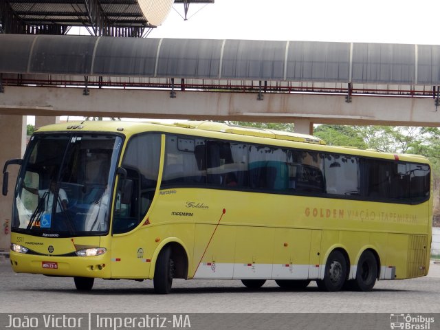 Viação Itapemirim 5511 na cidade de Imperatriz, Maranhão, Brasil, por João Victor. Número da foto: #3800430.