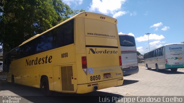 Viação Nordeste 8050 na cidade de João Pessoa, Paraíba, Brasil, por Luis Philippe Cardoso Coelho. Número da foto: #3799916.