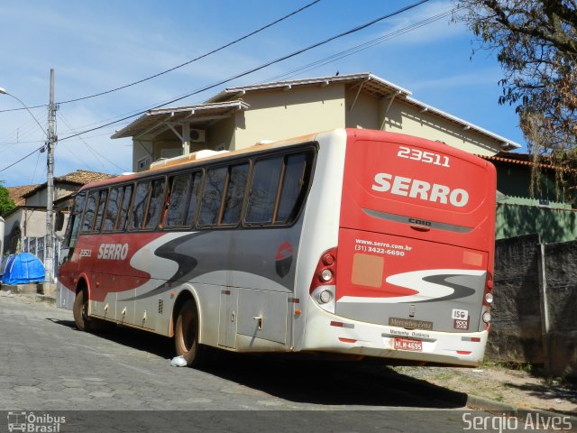 Viação Serro 23511 na cidade de Curvelo, Minas Gerais, Brasil, por Sergio Alves. Número da foto: #3801622.
