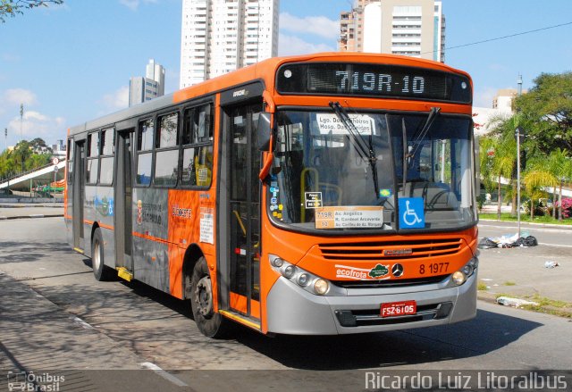 TRANSPPASS - Transporte de Passageiros 8 1977 na cidade de São Paulo, São Paulo, Brasil, por Ricardo Luiz. Número da foto: #3803007.