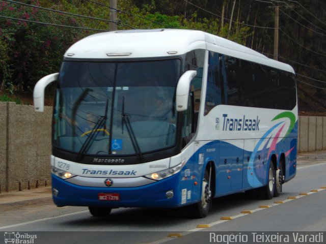 Trans Isaak Turismo 1278 na cidade de Aparecida, São Paulo, Brasil, por Rogério Teixeira Varadi. Número da foto: #3801492.