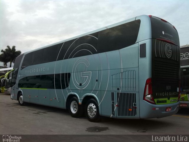 Viação Garcia 8011 na cidade de São Paulo, São Paulo, Brasil, por Leandro Lira. Número da foto: #3802682.
