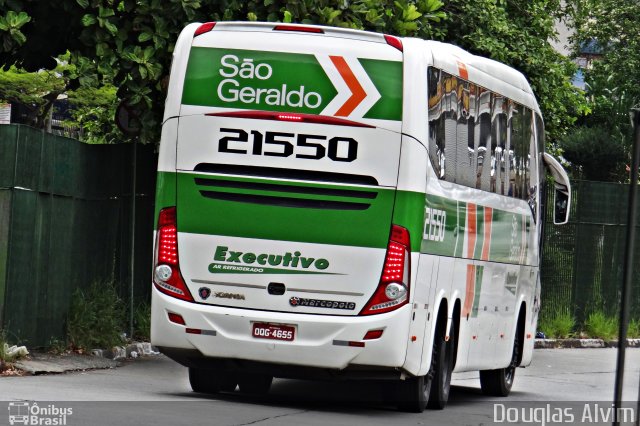 Cia. São Geraldo de Viação 21550 na cidade de São Paulo, São Paulo, Brasil, por Douglas Alvim. Número da foto: #3801556.