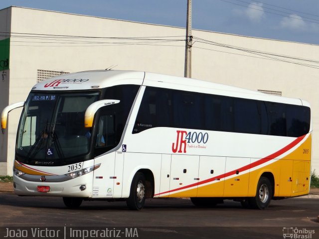 JR 4000 Transportes 2035 na cidade de Imperatriz, Maranhão, Brasil, por João Victor. Número da foto: #3801590.