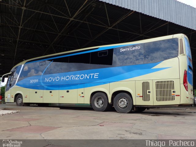 Viação Novo Horizonte 501311 na cidade de Januária, Minas Gerais, Brasil, por Thiago  Pacheco. Número da foto: #3801522.