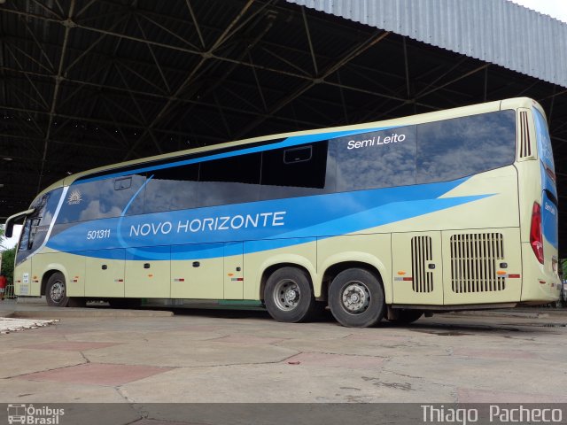 Viação Novo Horizonte 501311 na cidade de Januária, Minas Gerais, Brasil, por Thiago  Pacheco. ID da foto: 3801522.