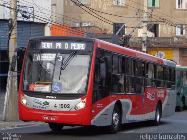 Himalaia Transportes > Ambiental Transportes Urbanos 4 1902 na cidade de São Paulo, São Paulo, Brasil, por Felipe Gonzales. ID da foto: 3805024.