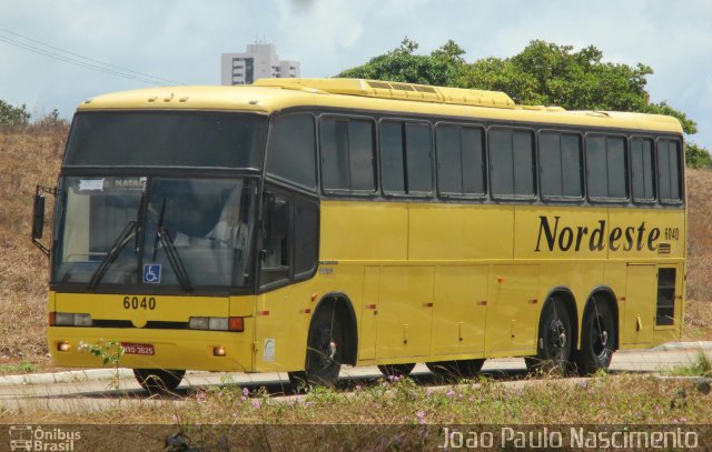 Viação Nordeste 6040 na cidade de Natal, Rio Grande do Norte, Brasil, por Joao Paulo Nascimento Silva. Número da foto: #3804685.
