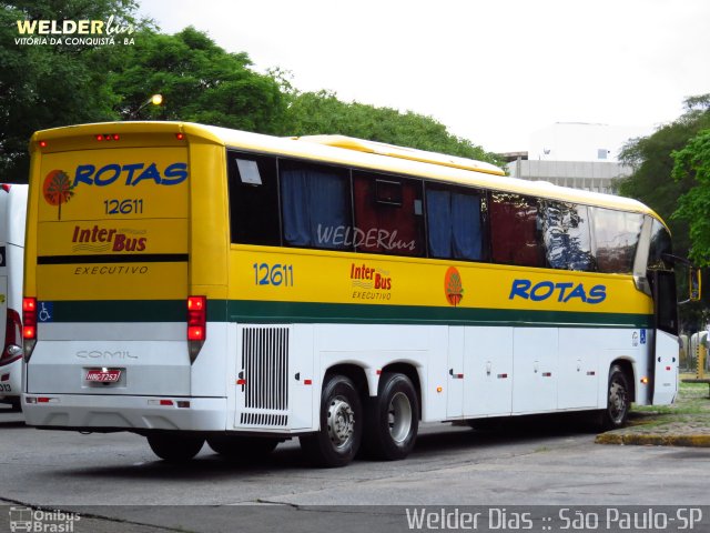 RodeRotas - Rotas de Viação do Triângulo 12611 na cidade de São Paulo, São Paulo, Brasil, por Welder Dias. ID da foto: 3804570.