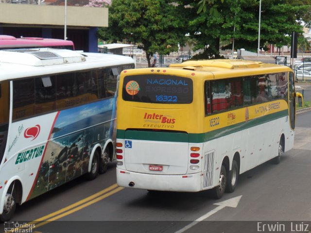 Nacional Expresso 16322 na cidade de Ribeirão Preto, São Paulo, Brasil, por Erwin  Luiz. Número da foto: #3803708.