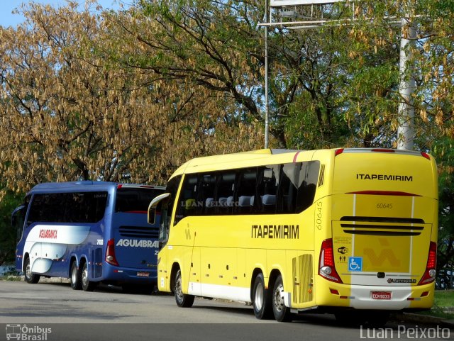 Viação Itapemirim 60645 na cidade de Vitória, Espírito Santo, Brasil, por Luan Peixoto. Número da foto: #3804445.
