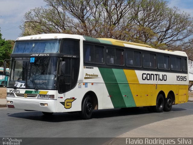 Empresa Gontijo de Transportes 15915 na cidade de Montes Claros, Minas Gerais, Brasil, por Flavio Rodrigues Silva. ID da foto: 3804805.