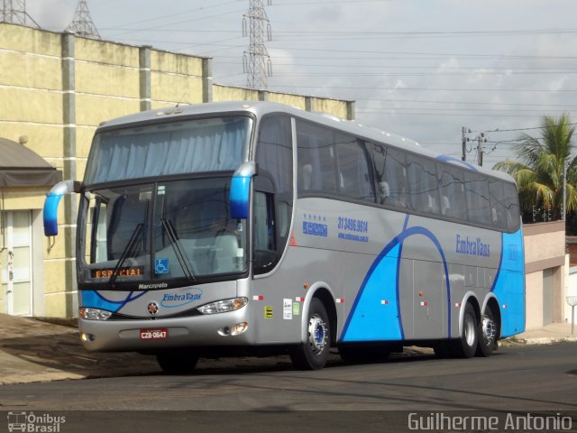 Embravans Turismo 1100 na cidade de Araxá, Minas Gerais, Brasil, por Guilherme Antonio. Número da foto: #3804430.